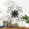 Glitzhome® 20" Traditional Clematis Pattern Iron Scroll Outdoor Wall Decor